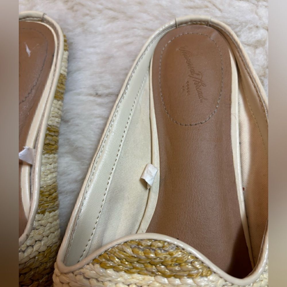 Universal Thread Violet Striped Raffia Mule size 7 - Picture 7 of 8